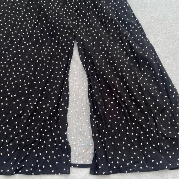 NWT Torrid Black & White Polka Dot Maxi Dress - Picture 8 of 13